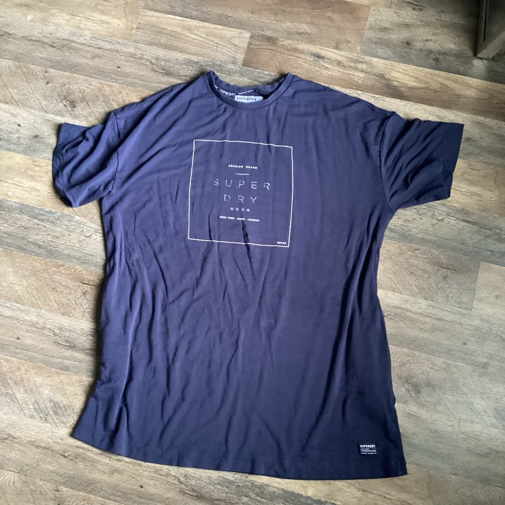 Superdry Blue Short Sleeve Tshirt